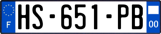 HS-651-PB