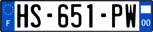 HS-651-PW