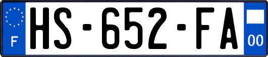 HS-652-FA