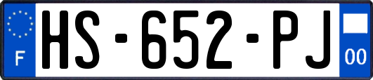 HS-652-PJ