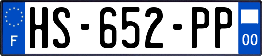 HS-652-PP