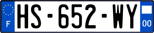 HS-652-WY