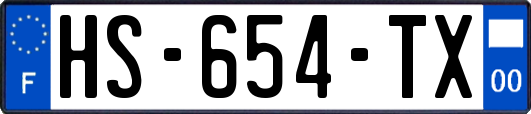 HS-654-TX