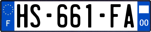 HS-661-FA