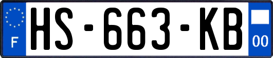 HS-663-KB
