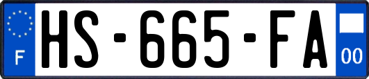 HS-665-FA