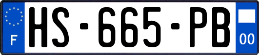 HS-665-PB