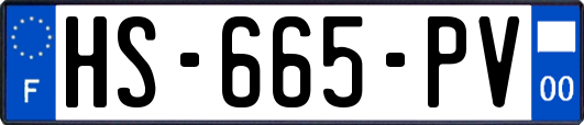 HS-665-PV