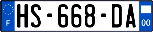 HS-668-DA