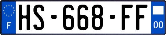HS-668-FF