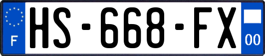 HS-668-FX