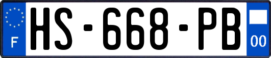 HS-668-PB