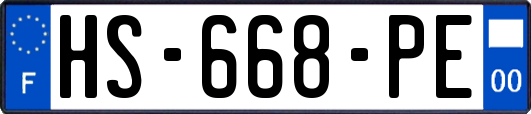 HS-668-PE