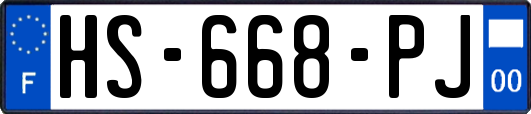 HS-668-PJ