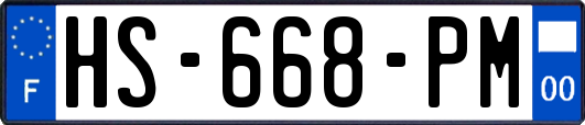 HS-668-PM