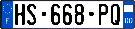 HS-668-PQ