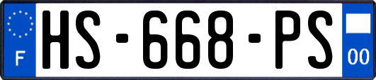 HS-668-PS