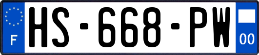 HS-668-PW