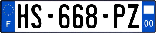 HS-668-PZ