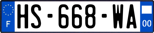 HS-668-WA