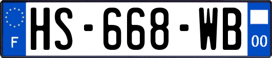 HS-668-WB