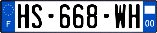 HS-668-WH