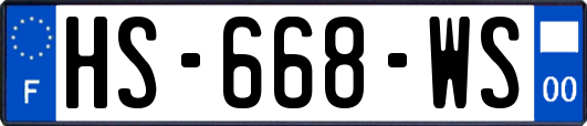 HS-668-WS