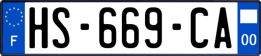 HS-669-CA