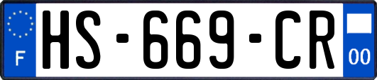 HS-669-CR