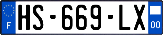HS-669-LX