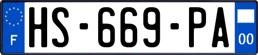 HS-669-PA