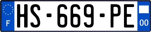 HS-669-PE