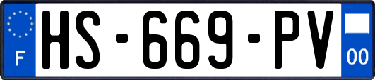 HS-669-PV