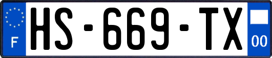 HS-669-TX