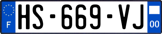 HS-669-VJ