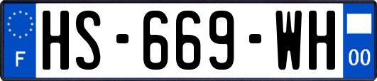 HS-669-WH