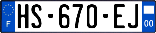 HS-670-EJ