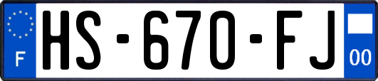HS-670-FJ