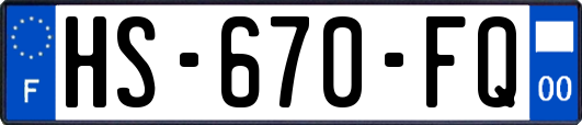 HS-670-FQ