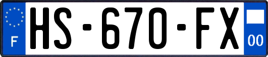 HS-670-FX