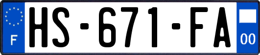 HS-671-FA