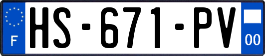 HS-671-PV