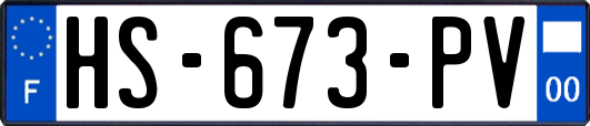 HS-673-PV