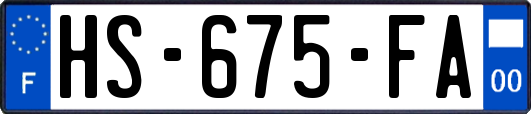 HS-675-FA