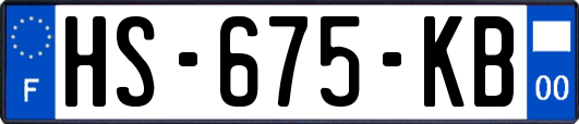 HS-675-KB