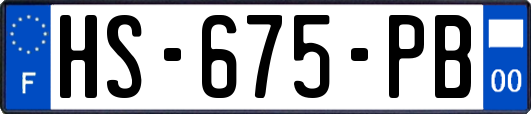 HS-675-PB