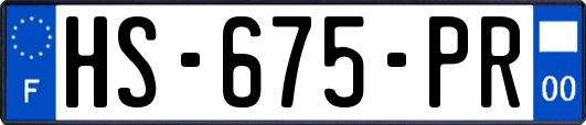 HS-675-PR