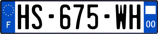 HS-675-WH