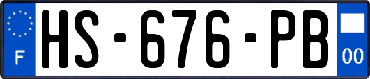 HS-676-PB