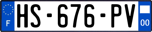 HS-676-PV